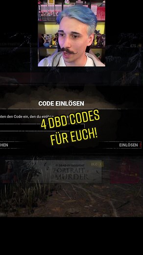 4 DBD Codes für euch 😱 #dbd #bloodpoints #blutpunkte #deadbydaylight #behaviour #codes #einlösen #keinpart2 #game #gaming #gamer