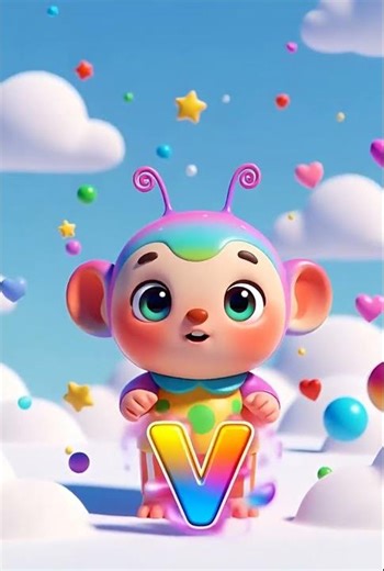 V is for Volcano 🌋 | Vibrant ABC Song