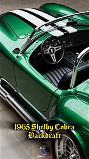 1965 Shelby Cobra Backdraft | Classic Power Redefined #automobile #shelby