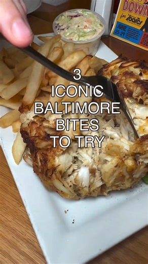 73K views · 432 reactions | Three iconic Baltimore Bites … in one...