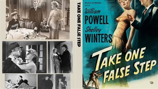 Take One False Step 1949 with William Powell, Shelley Winters, Marsha Hunt and James Gleason