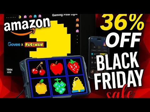 Govee x PAC-MAN Pixel Light Review | Best Gaming Wall Light 2025? Save 36%!