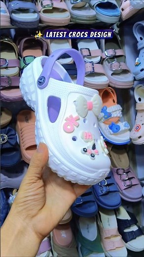 ✨ Latest Crocs Design for Girls & Women | New Arrival #Shorts#crocs #latestfootwear