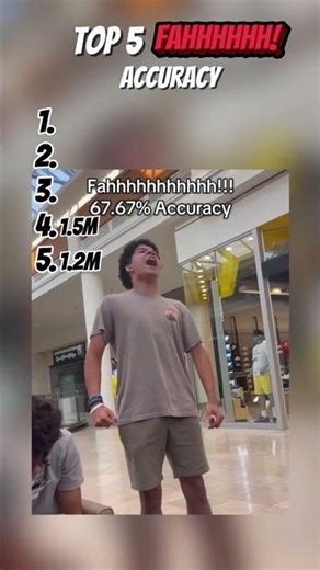 ranking best accuracy of fahh sound #fahhh #accuracy