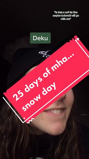 25 Days of My Hero Academia Snow Day Fun