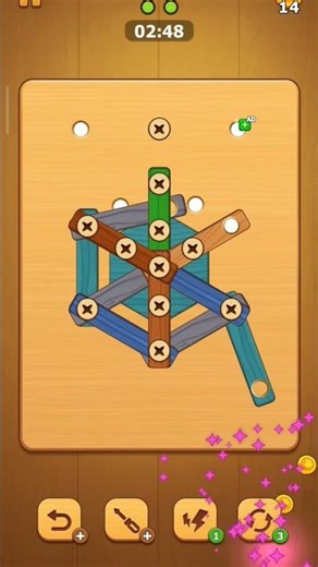 Screw Nuts Gameplay | part-40 #gaming #games #gameplay #puzzle