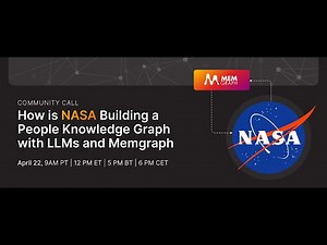 How is NASA Building a People Knowledge Graph with LLMs and Memgraph