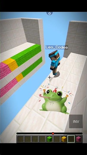 Guess the Color Block Challenge🎨 Only Geniuses Win! #minecraft #challenge