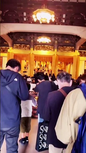 【東京都】築地本願寺 アジアの古代仏教建築を模した外観で異国情緒溢れる。#築地本願寺 #築地 #tsukiji #tokyotravel #shrine #temple #インド#仏教