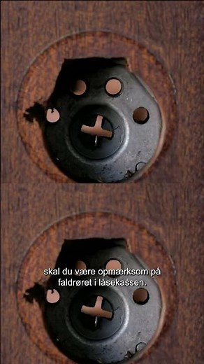 Sådan udskifter du en låsecylinder