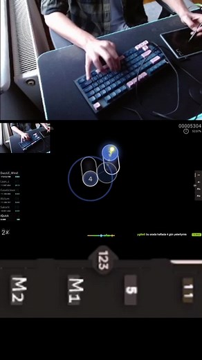 Mrekk Handcam Gameplay in Osu!