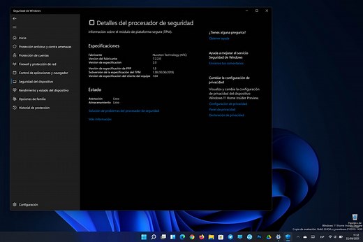 Cómo activar el chip TPM de tu equipo para poder actualizar a Windows 11 a partir del 5 de octubre