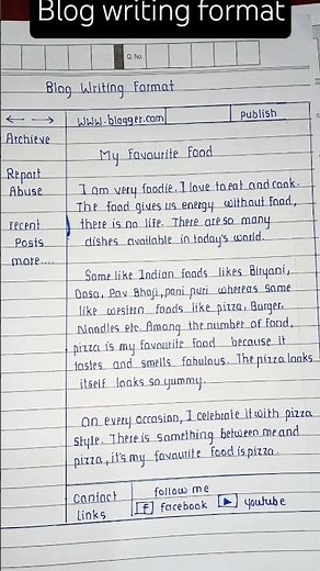 blog writing skills #maharashtraboard #english #englishwritingskill #12thboard