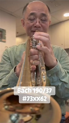 Bach 190/37 Trumpet - emergency bell repair #thechristmassong | 銅管樂研習社 Brass Research at Hong Kong Victoria Music Centre