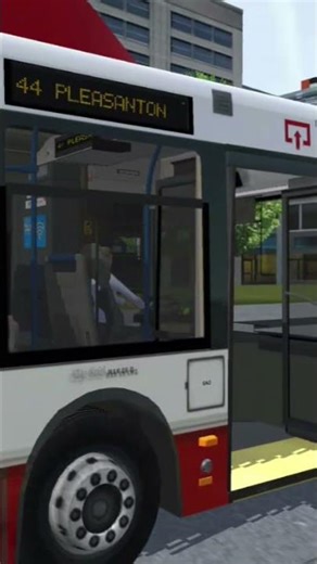 PBSU with via bus announcement audio background Route 44 Pleasanton to TAMUSA