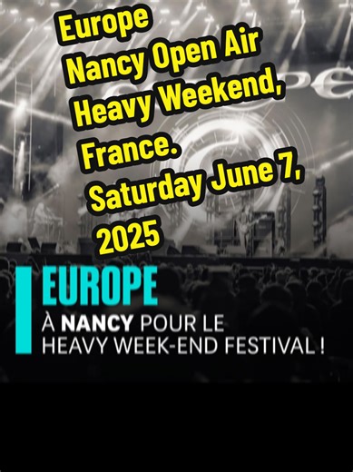 Europe en Nancy: Open Air Heavy Weekend 2025