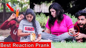 414K views · 10K reactions | Best Reaction Prank With Cute Girls 殺殺 Follow Me: ✓ Instagram: instagram.com/ajahsanprank ✓ Facebook: facebook.com/AJAHSANPRANKS3.0 For Business Enquiries a.jahsan2299@gmail.com ________ | AJ Ahsan Prank | Facebook