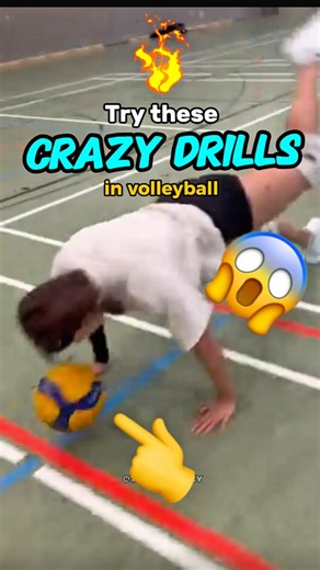Try these crazy drills in volleyball 😱🤯 #volleyball #womensvolleyball