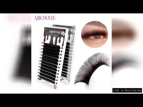 ABONNIE 0.03 0.05 0.07 Chocolate Dark Brown Eyelash Extensions C CC D Curl Individual Classic Eyelas