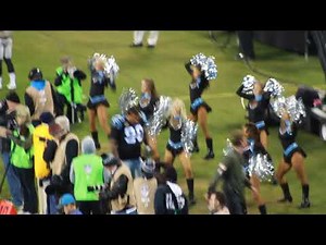2017 Carolina Panthers Cheerleaders, jump