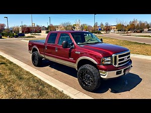 6.0 Powerstroke cold start, LOUD straight pipe!