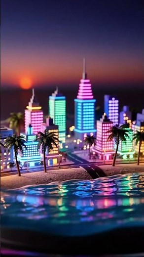 ASMR | Miami Beautiful Glowing Dropper Video 🌴✨💧