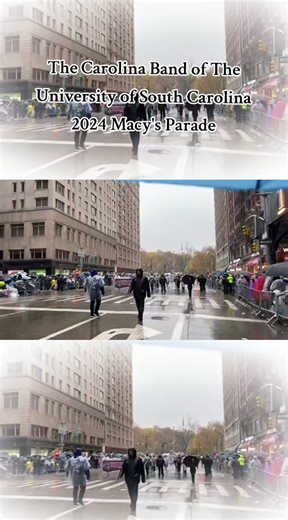 University of South Carolina Band at 2024 Macy's Parade