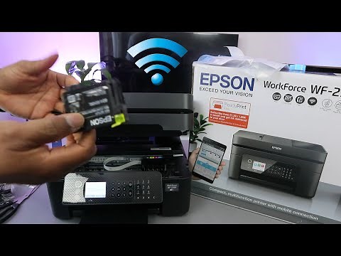How to Install or Replace Ink In Epson Workforce 2950 Printer