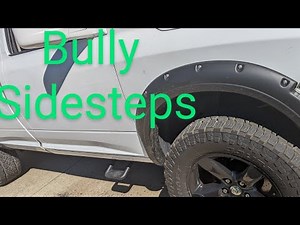 quick and easy install of bully brand sidesteps on a 4th gen RAM
