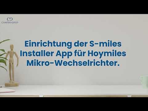 Wie richte ich Hoymiles Wechselrichter ein? S-Miles App-Leitfaden!