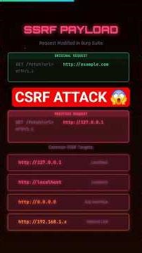 SSRF Vulnerability Explained 😱 | Access Internal Servers (Burp Suite Demo)