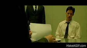 Matrix - Interrogation on Make a GIF