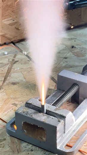Testing the world's smallest rocket motors!