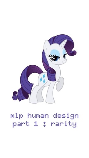 eva on Instagram: "#mlp #mlpredesign #rarity #characterconcept"