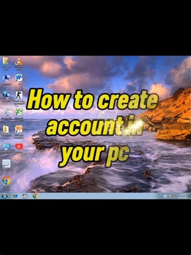 How to create account in your pc#shorts #youtubeshorts #computer #trending #viral #trendingshorts