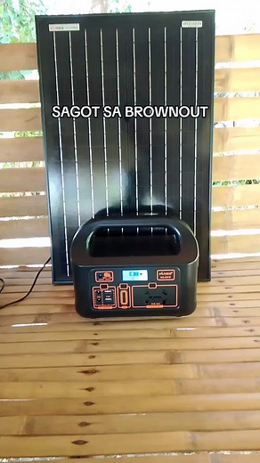 Portable Power Station Generator with Solar Panel and USB Charger