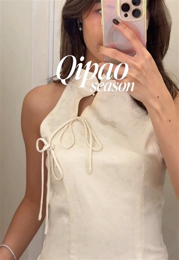 can’t pick just ONE fav qipao set from @The Tinsel Rack 🥢 top: BYH-CPR-EMS, AUS-CNW-FLU bottoms: AEB-RKU-TZE @Shopee Singapore #ShopeeHaul #ShopeeAffiliateSG #styledbyshopee #cnyoutfit #chinesenewyearoutfit