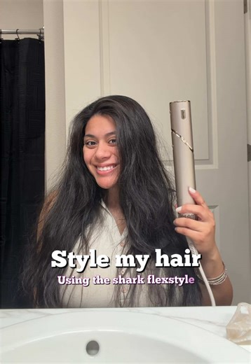 Still learning how to use this! #sharkflex #sharkflexstyle #hair #stylemyhairwithme