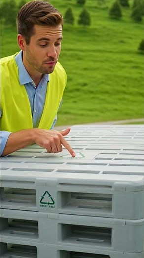 Recyclable Plastic Euro Pallets: Lightweight, Hygienic & Eco-Friendly Alternative to Wood | Traydon
