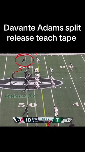 Davante Adams Split Release Technique for Wide Receivers