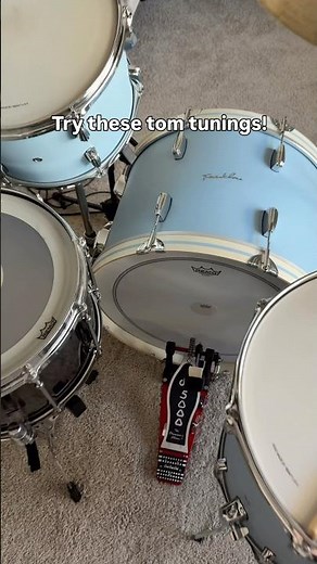 🤯Use these tom tuning secret settings!