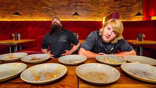 All you can eat contest vs. Paddy the Baddy | BeardMeatsFood