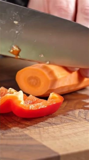 Crisp & Satisfying: ASMR Vegetable Chopping🥒🍅