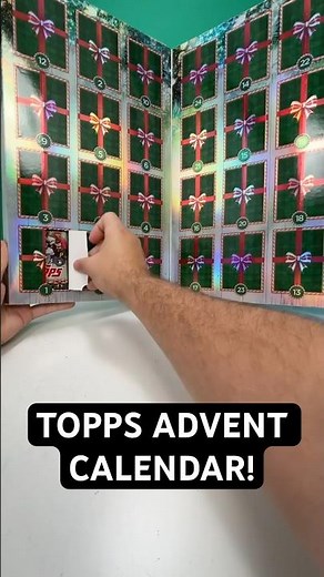 2025 Topps Holiday Advent Calendar (Day 1)