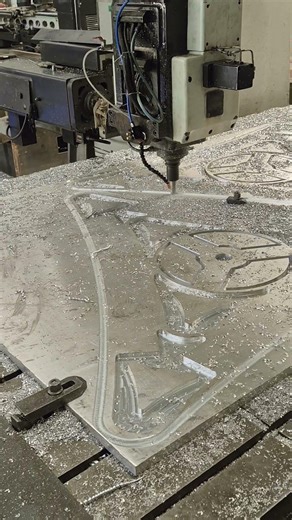 3d work on Big vmc#cncsoftware #cncturningmachine #cncmill #cnc#welding