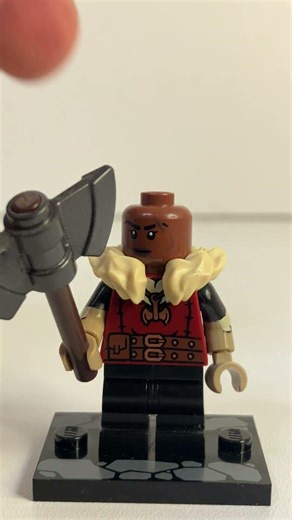LEGO D&D Dwarf Barbarian #lego
