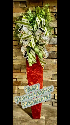 ✨ Dollar Tree Carrot Porch Leaner Makeover – Easy DIY Spring & Easter Decor! ✨ Part 1 | DoorDazzled