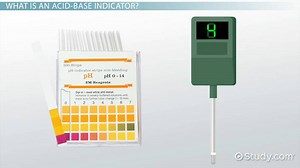 Acid-Base Indicators: Uses & Examples