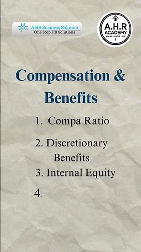 HR Terms Every HR Professional Must Know | Part 1 #HRbasics #HRlearning