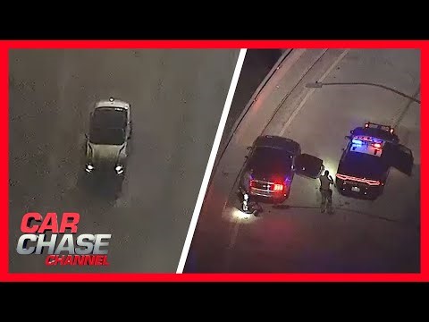 FULL CHASE: Suspect in stolen Mustang leads police on high-speed pursuit | Car Chase Channel